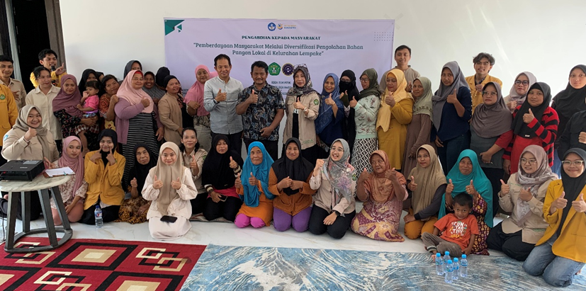 Dosen dan Mahasiswa THP Unmul Dorong Diversifikasi Pangan Lokal di Kelurahan Lempake